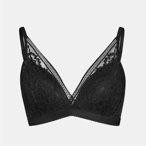 NWOT Knix Black Lace Bra Small